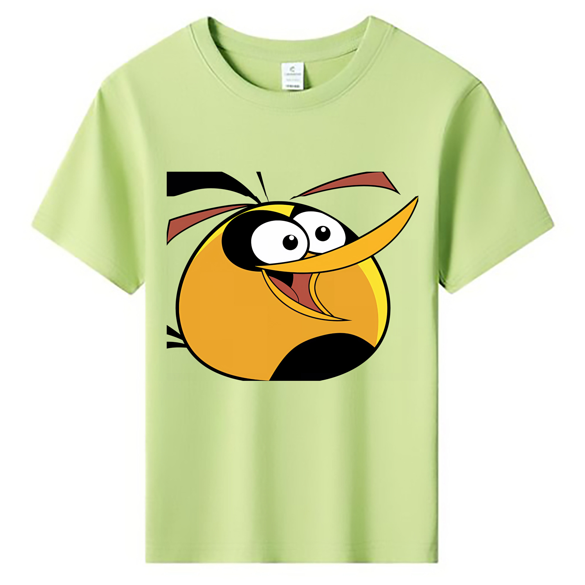 （画像用） Angry Birds アングリーバード 綿100％キッズTシャツ（フロントプリント）